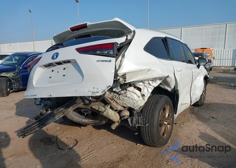 2023 Toyota Highlander Hybrid Xle Bronze z USA, uszkodzony, nr VIN 5TDAARAH0PS518174